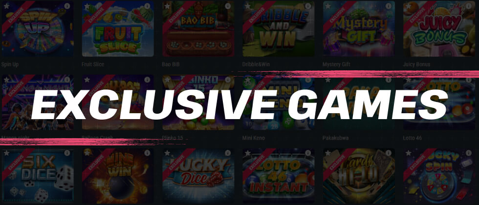 exclusive games at betgr